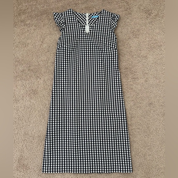 J. McLaughlin Dresses & Skirts - J McLaughlin Joselyn Blue and White Gingham Dress